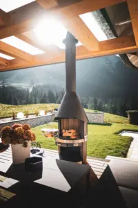 HERMAPRO Gartenkamin